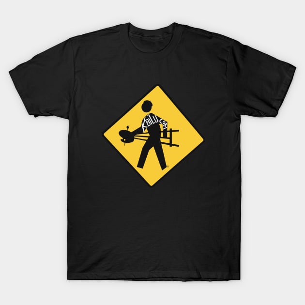 KBILU Artist Crossing USA T-Shirt by KBILU_Art